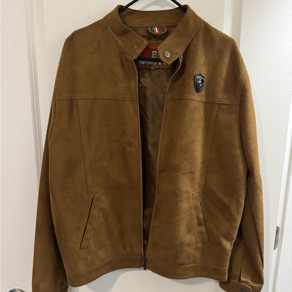Brown Men's Lightweight Jacket